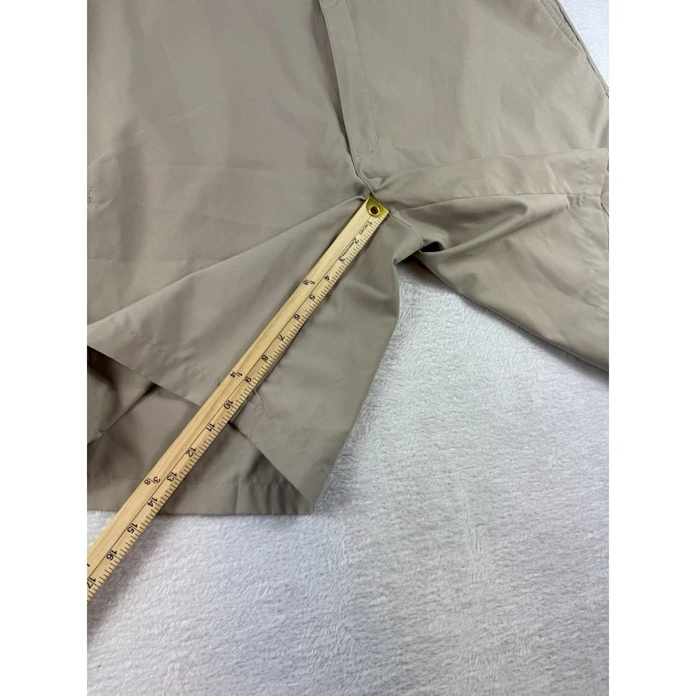 Grand Slam Golf Shorts 42 Beige Khaki Chino Flat‎ Front